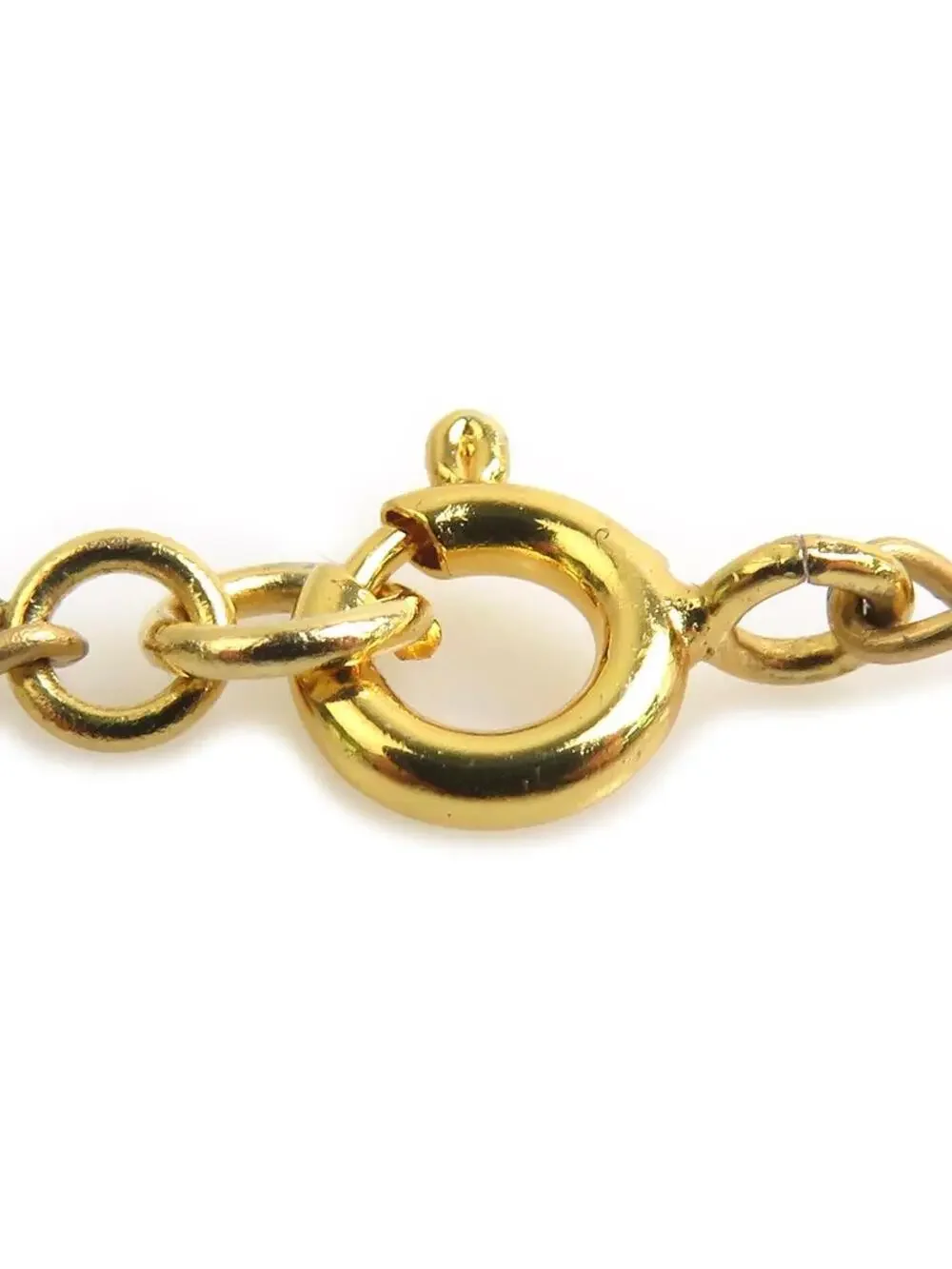 Auth Chanel Coco Star Necklace #293534C38B
